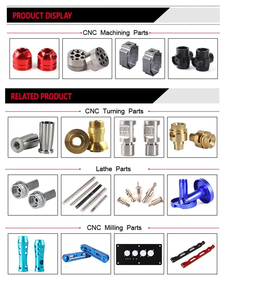 Custom Stainless Steel Metal Aluminum Brass Titanium Copper ABS Fmma POM HDPE Anodized CNC Machining Automotive Electric Machine Medical Car Motorcycle Parts